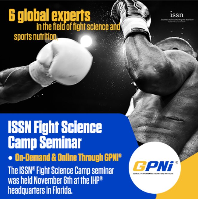 ISSN Fight Science Camp Seminar