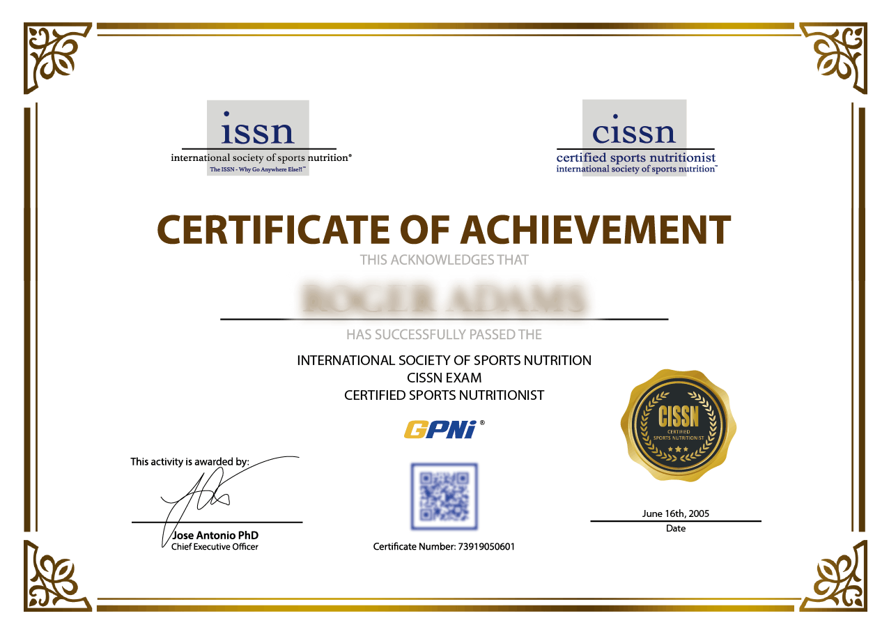 CISSN Level-2 Masters Cohort Open