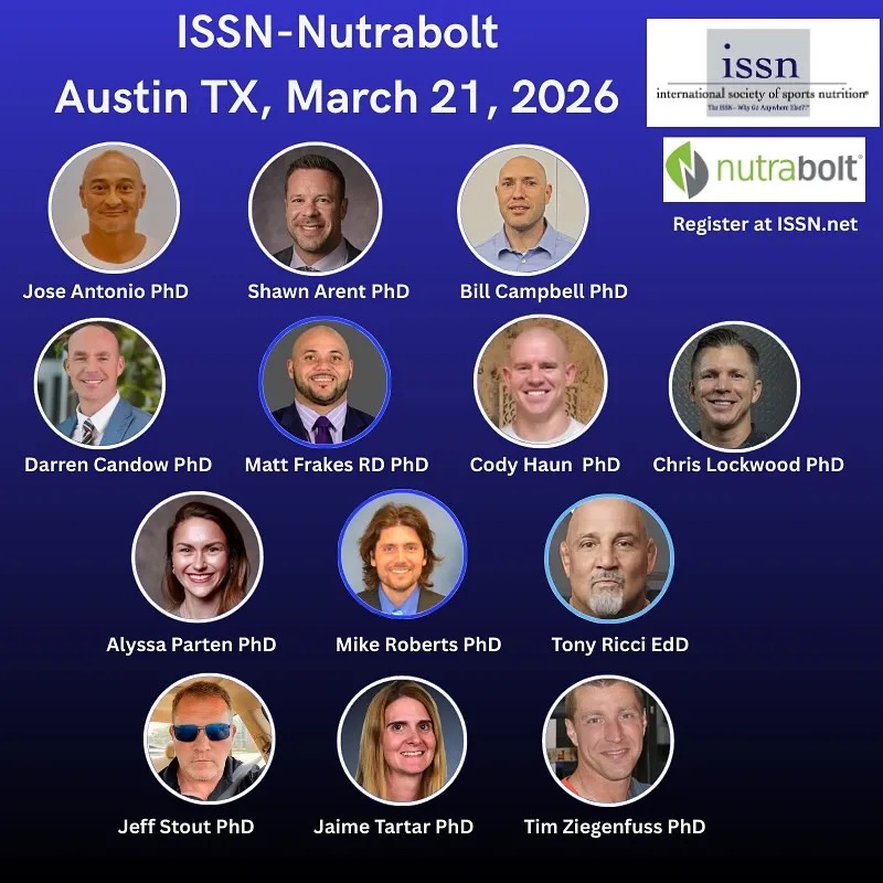 ISSN Conference Update: Sleep to Physique Nutrition — Highlights