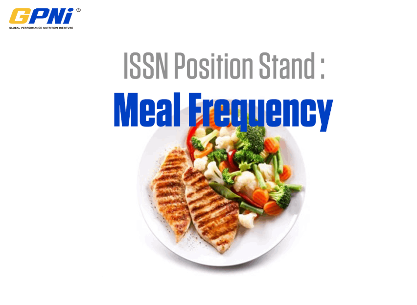 International Society of Sports Nutrition position stand: meal frequency